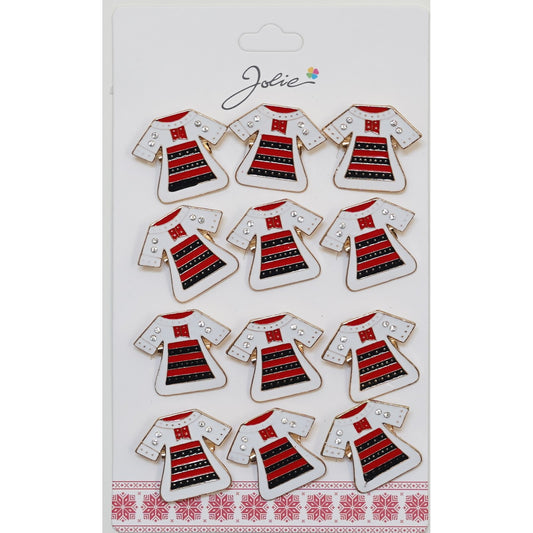 Set 12 Brose Martisor Primavara Ie Traditionala - vivimall.ro