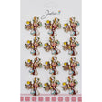 Set 12 Brose Martisor Copac Cu Fata Si Iepure - vivimall.ro