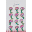 Set 12 Brose Martisor Garoafa - vivimall.ro