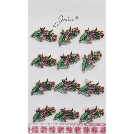 Set 12 Brose Martisor Flori - vivimall.ro