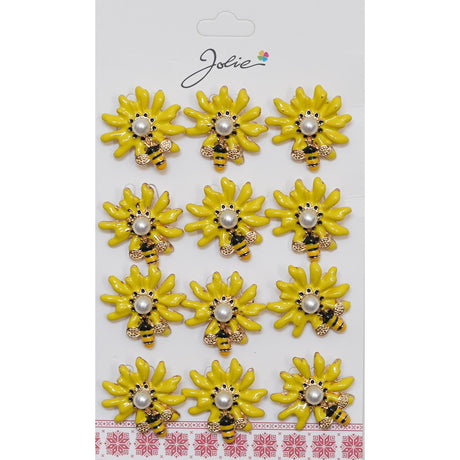 Set 12 Brose Martisor Albina Pe Floare A - vivimall.ro