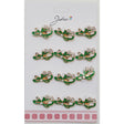 Set 12 Brose Martisor Primavara Ghiocel Cu Piatra - vivimall.ro