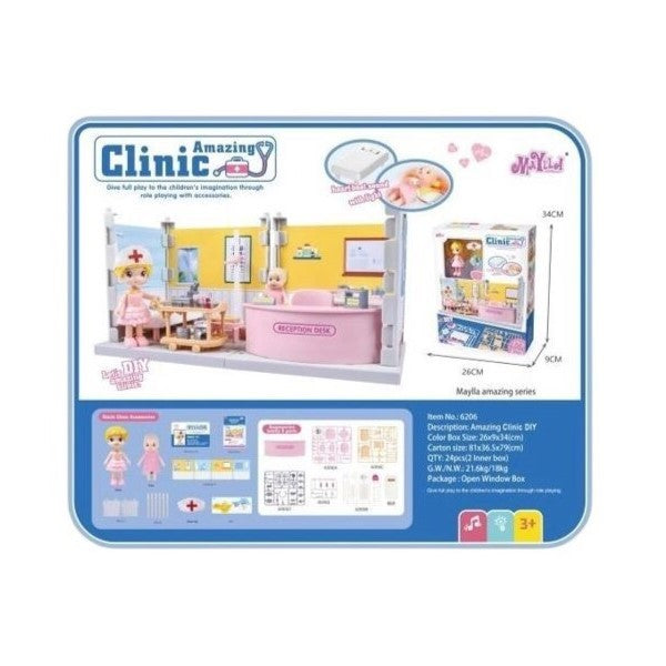 Set Cabinet Medical Cu Instrumente, Jucarii Pentru Copii