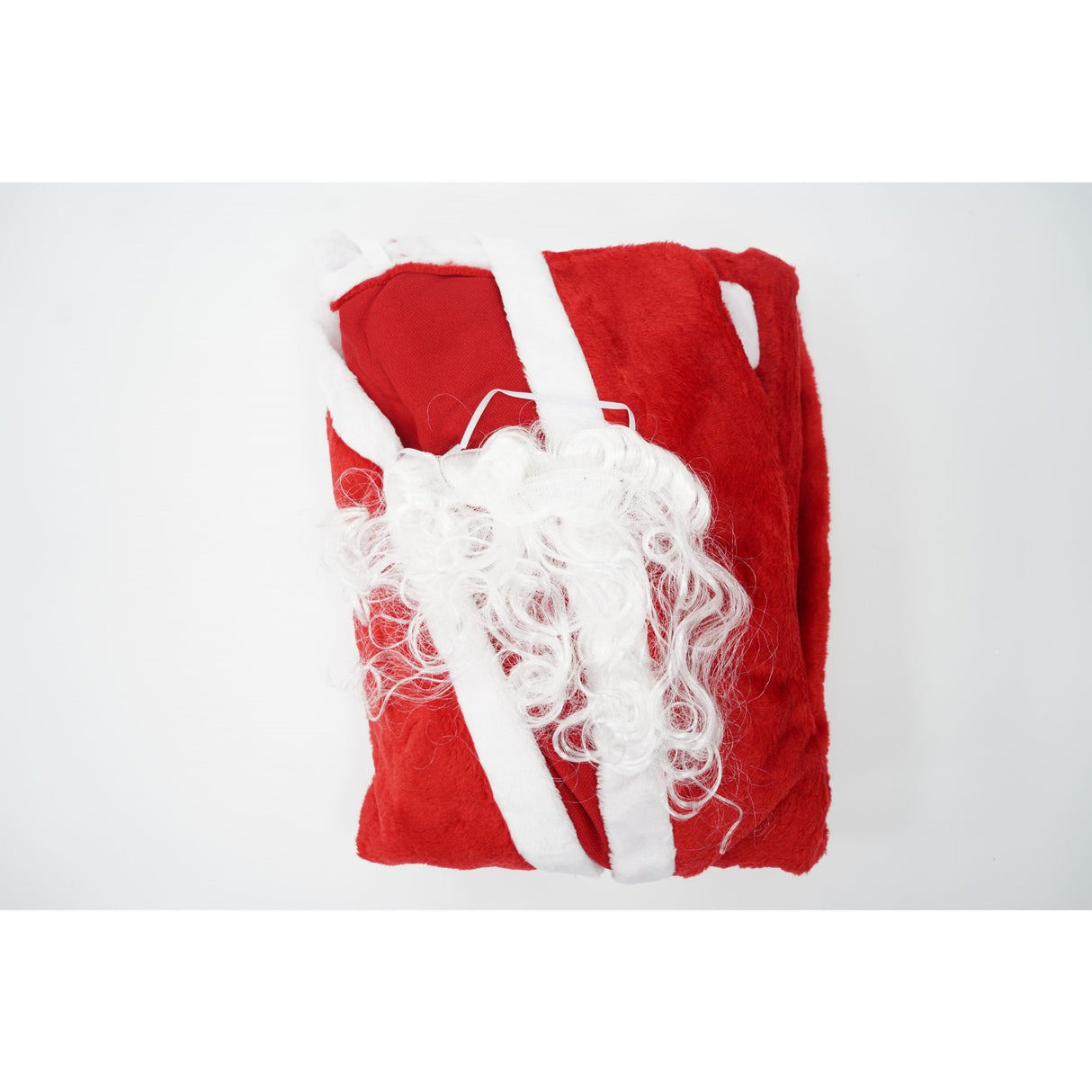Set Costum De Mos Craciun, Pentru Adulti, Catifea, 4 Piese