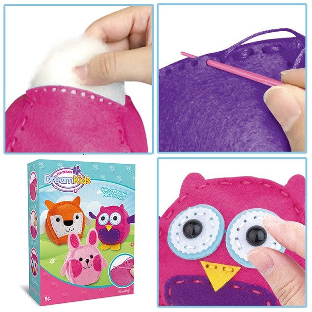 Set Creatie Perna Pentru Copii, Dream Kids, 3 Piese - vivimall.ro