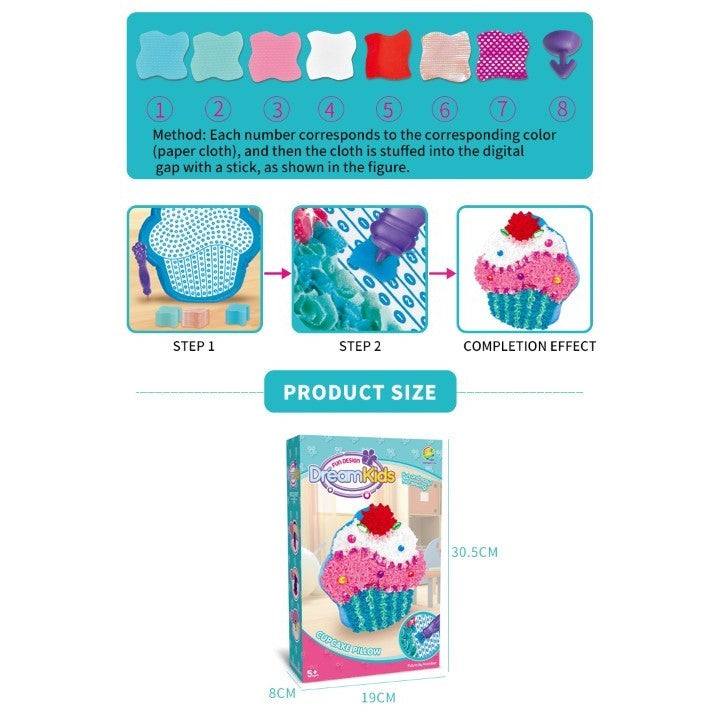Kit creatie perna briosa copii | DreamKids 7 - vivimall.ro