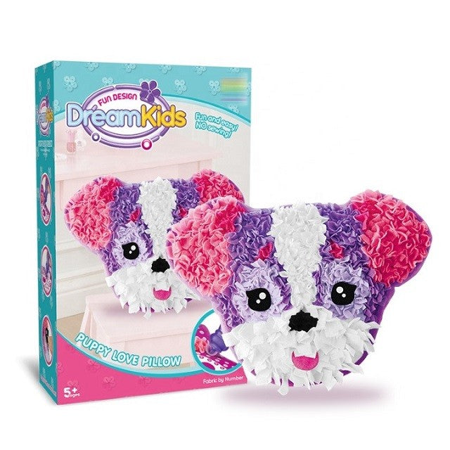 Set Creatie Perna Pentru Copii, Dream Kids, Caine