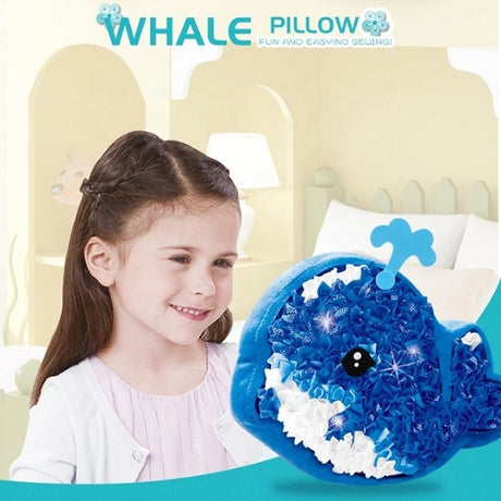Kit creatie perna delfin copii | DreamKids 6 - vivimall.ro