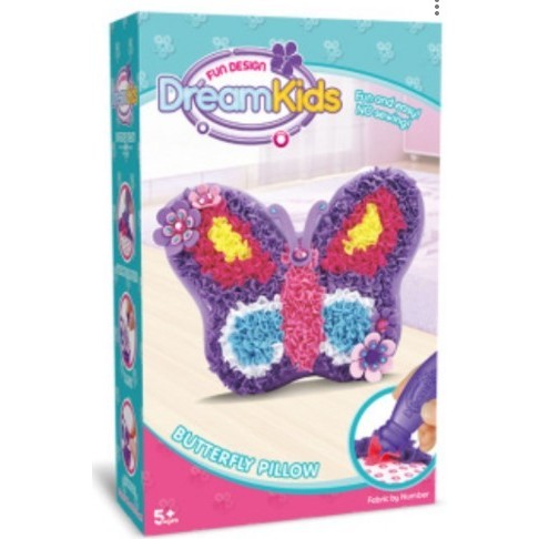 Set Creatie Perna Pentru Copii, Dream Kids, Fluture