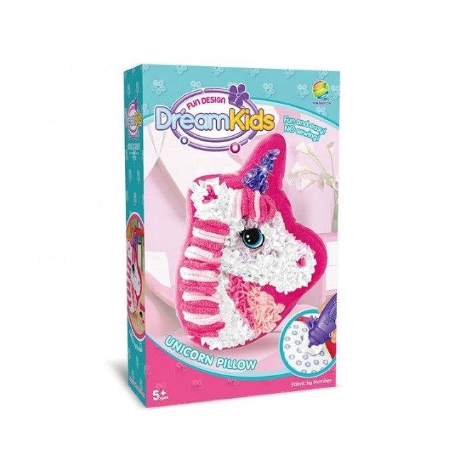 Kit creatie perna unicorn copii | DreamKids 2 - vivimall.ro
