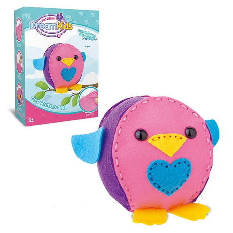 Set creatie perna copii pasare | DreamNest 3 - vivimall.ro