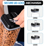 Set 7 cutii depozitare alimente cu etichete reutilizabile | FreshKeeper - vivimall.ro