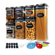 Set 7 cutii depozitare alimente cu etichete reutilizabile | FreshKeeper - vivimall.ro
