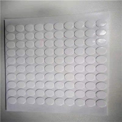 Set 100 autocolante transparente pentru fixarea baloanelor pe tavan, diametru 20mm, vedere de ansamblu