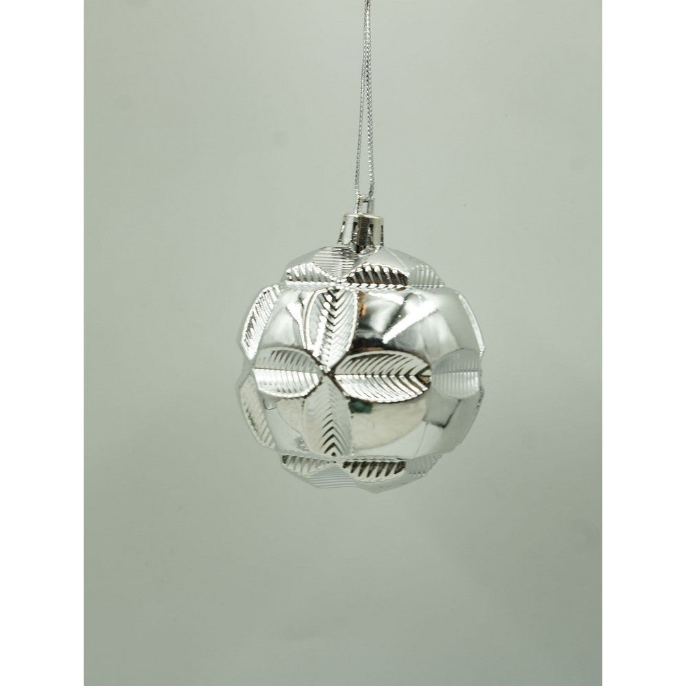 Set De 12 Ornamente De Brad, De Tip Glob, Din Plastic, Cu Finisaj Sclipitor, Cutie 6 Cm Adancime X 30 Cm Inaltime X 18 Cm Lungime)