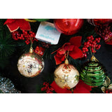 Set De 24 Ornamente De Brad, De Tip Glob, Cu Ã¸ De 8 Cm, Din Plastic, Cu Finisaj Sclipitor, Cutie 19 Cm Lungime X 42 Cm Inaltime X 19 Cm Adancime