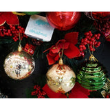 Set De 24 Ornamente De Brad, De Tip Glob, Cu Ã¸ De 8 Cm, Din Plastic, Cu Finisaj Sclipitor, Cutie 19 Cm Lungime X 42 Cm Inaltime X 19 Cm Adancime