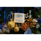 Set De 24 Ornamente De Brad, De Tip Glob, Din Polistiren, Cu Finisaj Sclipitor, Cutie 5 Cm Adancime X 29 Cm Lungime X 19 Cm Inaltime