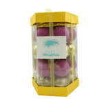 Set De 35 Ornamente De Brad, De Tip Glob, / Mov, Din Polistiren, Cu Finisaj Sclipitor, Cutie 14 Cm Adancime X 23 Cm Inaltime X 14 Cm Lungime)