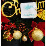Set De 45 Ornamente De Brad, De Tip Glob, Din Polistiren, Cu Finisaj Sclipitor, Cutie 8 Cm Adancime X 24 Cm Lungime X 16 Cm Inaltime