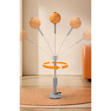 Set De Box Cu Minge, Cu Ventuza De Prindere, Extensibil, Inaltime Reglabila 130-152 Cm, Pentru Copii Si Adulti, Minge De 11 Cm - vivimall.ro