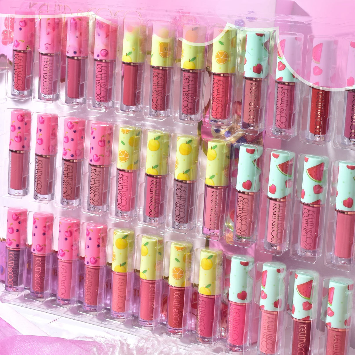 Set 36 Glossuri Multicolore | LipsKit - vivimall.ro