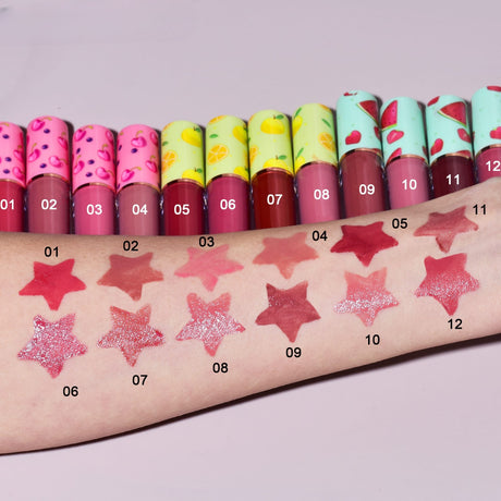 Set 36 Glossuri Multicolore | LipsKit - vivimall.ro
