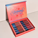 Set De Buze, Kevin & Coco, Caramel Pie, 12 Lip Gloss-Uri, 24 X 18.5 X 3.4 Cm, Multicolor - vivimall.ro