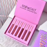 Set 6 Lip Gloss-uri Pink Girl | PinkLips - vivimall.ro