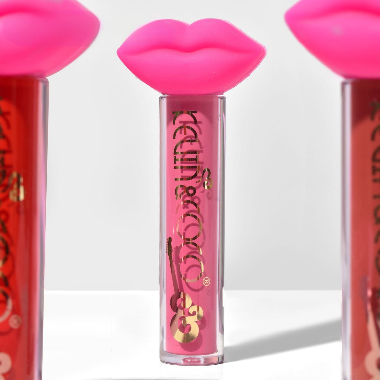 Set De Buze, Kevin & Coco, Punk Rock, 6 Lip Gloss-Uri, 19.3 X 12 Cm, Roz/Maro - vivimall.ro
