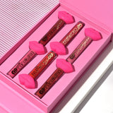 Set De Buze, Kevin & Coco, Punk Rock, 6 Lip Gloss-Uri, 19.3 X 12 Cm, Roz/Maro - vivimall.ro