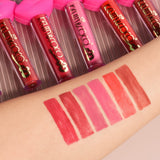 Set De Buze, Kevin & Coco, Punk Rock, 6 Lip Gloss-Uri, 19.3 X 12 Cm, Roz/Maro - vivimall.ro