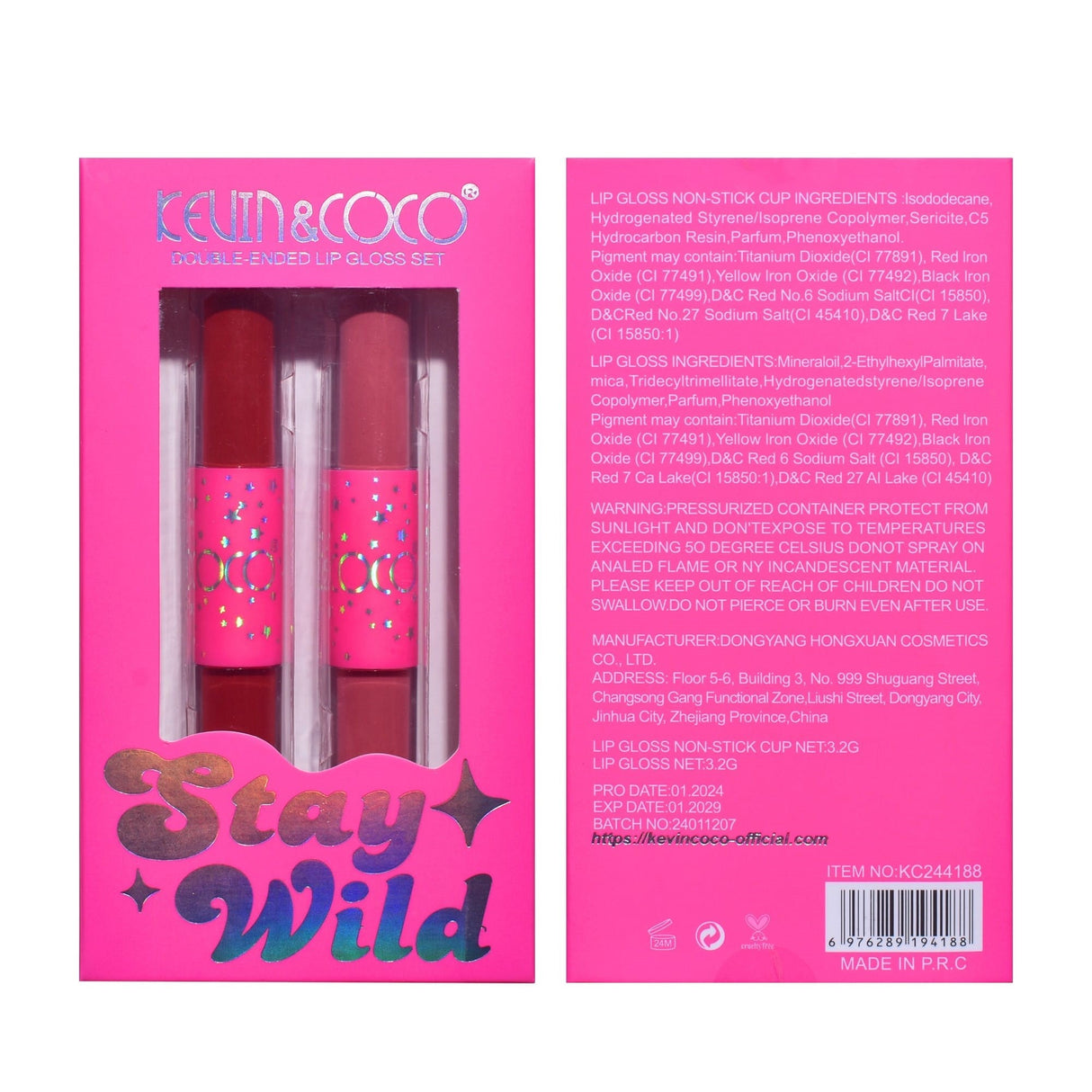 Set 4 Rujuri Stay Wild | VelvetHues - vivimall.ro