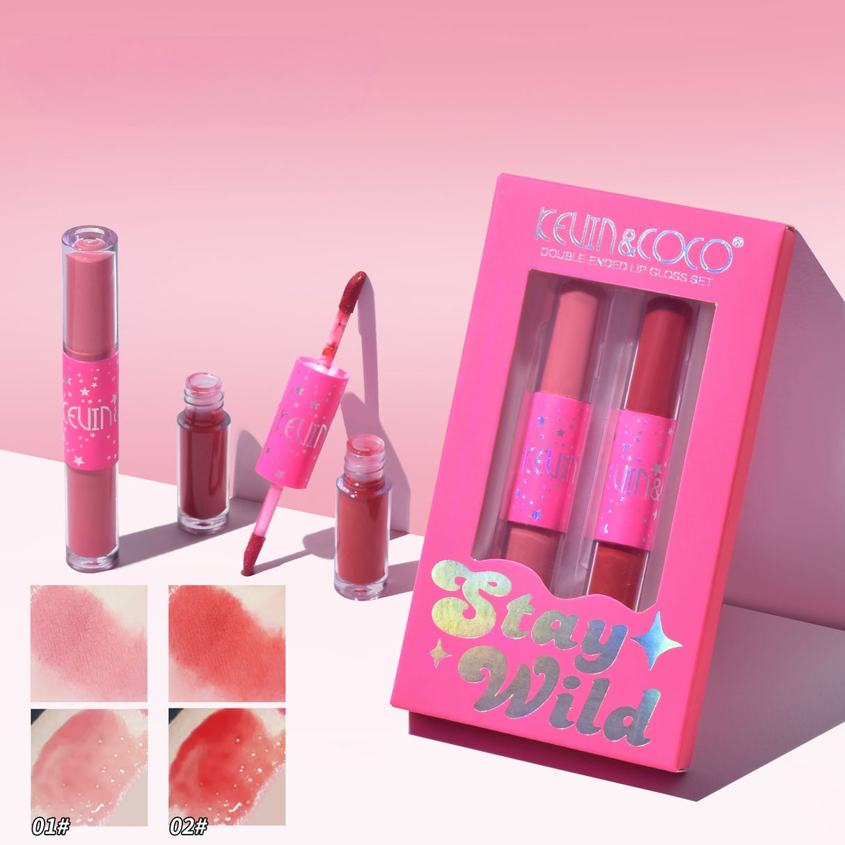 Set 4 Rujuri Stay Wild | VelvetHues - vivimall.ro