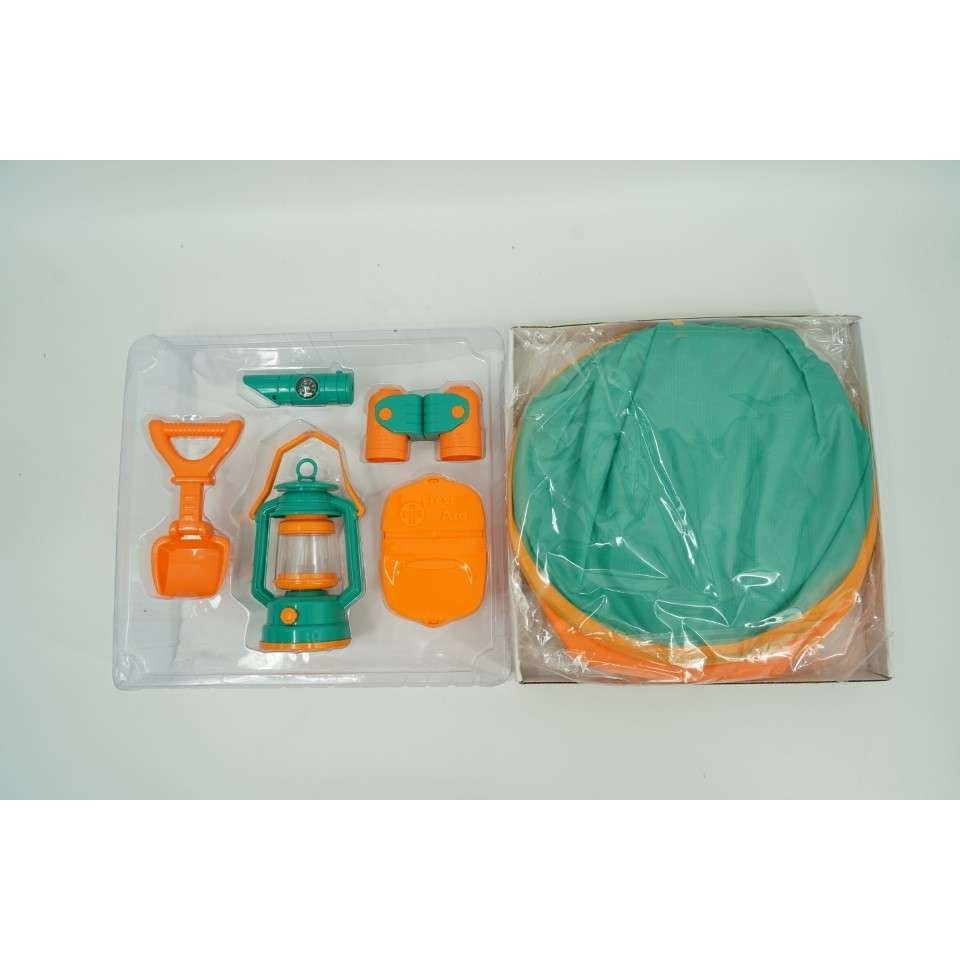 Set De Camping Pentru Copii Cu Jucarii Incluse