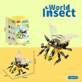 Model 3D bondar asamblat Flippy, colecția Lumea Insectelor Mini, dimensiuni 11x7x7 cm