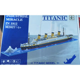 Set De Constructie Vaporul Titanic, 6 Ani, Ornament Creativ, 1787 De Piese, Resigilat - vivimall.ro