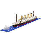Set De Constructie Vaporul Titanic, 6 Ani, Ornament Creativ, 1787 De Piese, Resigilat - vivimall.ro