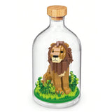 Set de Construit in Sticla, Flippy, 728 Piese, din Plastic, +14 Ani, 10 x 19.6 cm, Model Leu, Multicolor - vivimall.ro