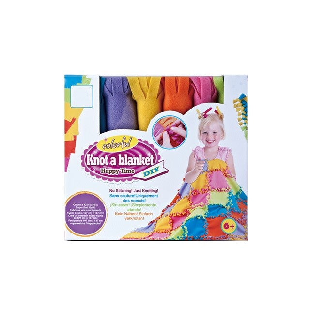 Set De Creatie Diy Tesut Si Tricotat, Patura 6+ Ani
