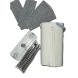 Set De Curatenie, Mop Si Galeata, Capacitate 5.7 L, 4 Rezerve Microfibra Incluse, Plastic, Utilizare Umeda/Uscata, Stoarcere Fara Maini - vivimall.ro