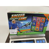 Set de Fotbal Flippy, Joc Recreativ Pentru Copii, Minge cu Scai, Plansa din Material textil, 150 x 150 cm, Model Trofeu, Multicolor