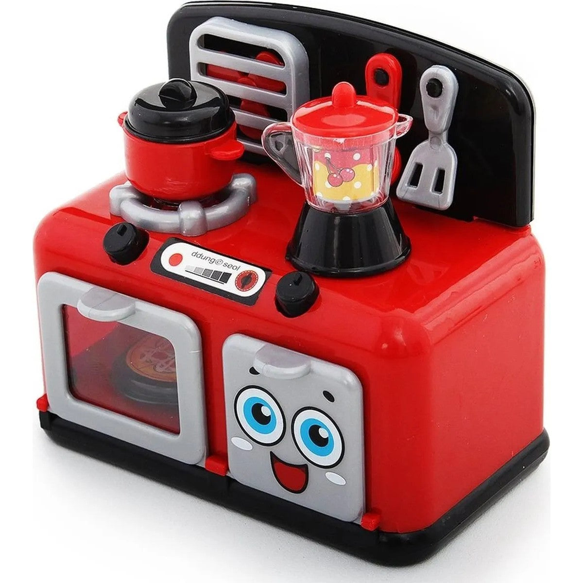 Set De Joaca Mini Bucatarie, Aparate De Uz Casnic Mici, 6 Piese, Pentru Copii