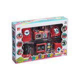 Set De Joaca Mini Bucatarie, Aparate De Uz Casnic Mici, 6 Piese, Pentru Copii