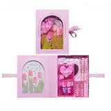Set De Machiaj, Kevin & Coco, 22 Culori, Model Lalele, 2 Palete De Farduri, 2 Lip Gloss-Uri, 2 Lip Stick-Uri, 1 Oglinda Inimioara, 15.7 X 21 X 4 Cm, Multicolor - vivimall.ro
