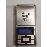 Set Din Argint 925 Fulg De Nea Cu Pietre Colorate, Jolie Silver, 2.1G