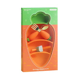 Set Diversificare Bebelusi Din Silicon Morcov | TinyBite