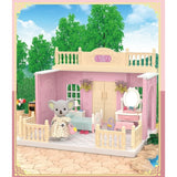 Set Dormitor Pentru Papusi Cu Mobilier Si Figurina