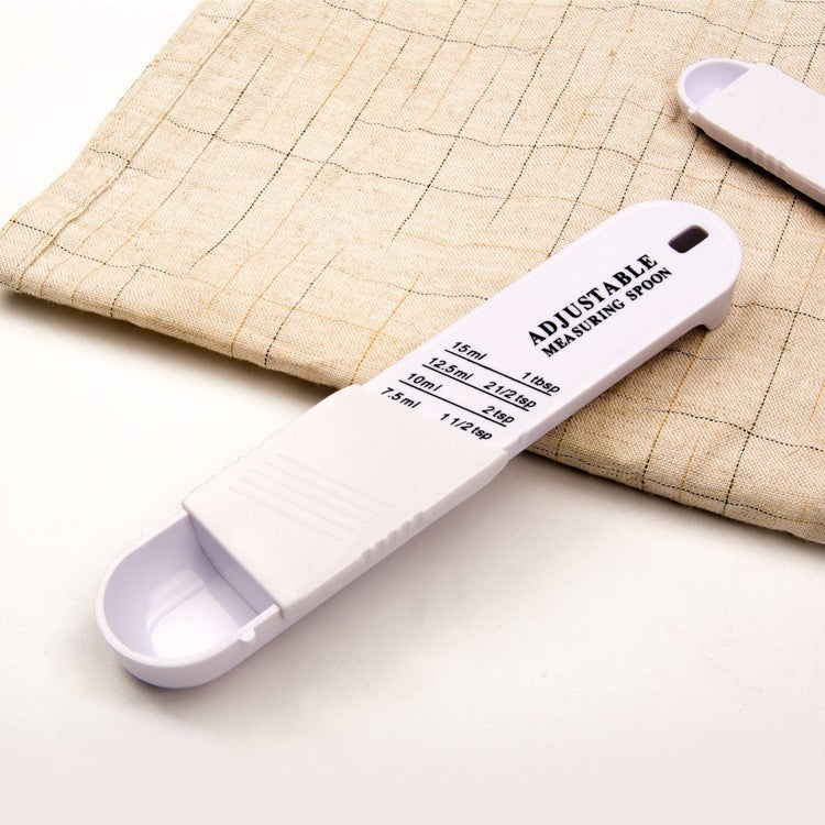 Set Doua Linguri Masurare Ajustabile Material Abs, 16X3.5X1.6 Cm - vivimall.ro