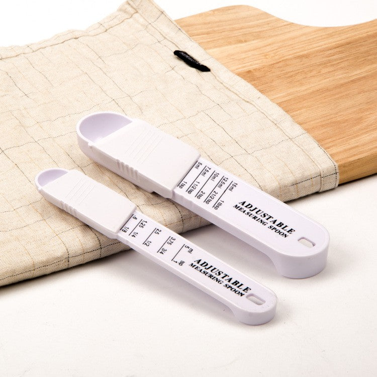 Set Doua Linguri Masurare Ajustabile Material Abs, 16X3.5X1.6 Cm - vivimall.ro